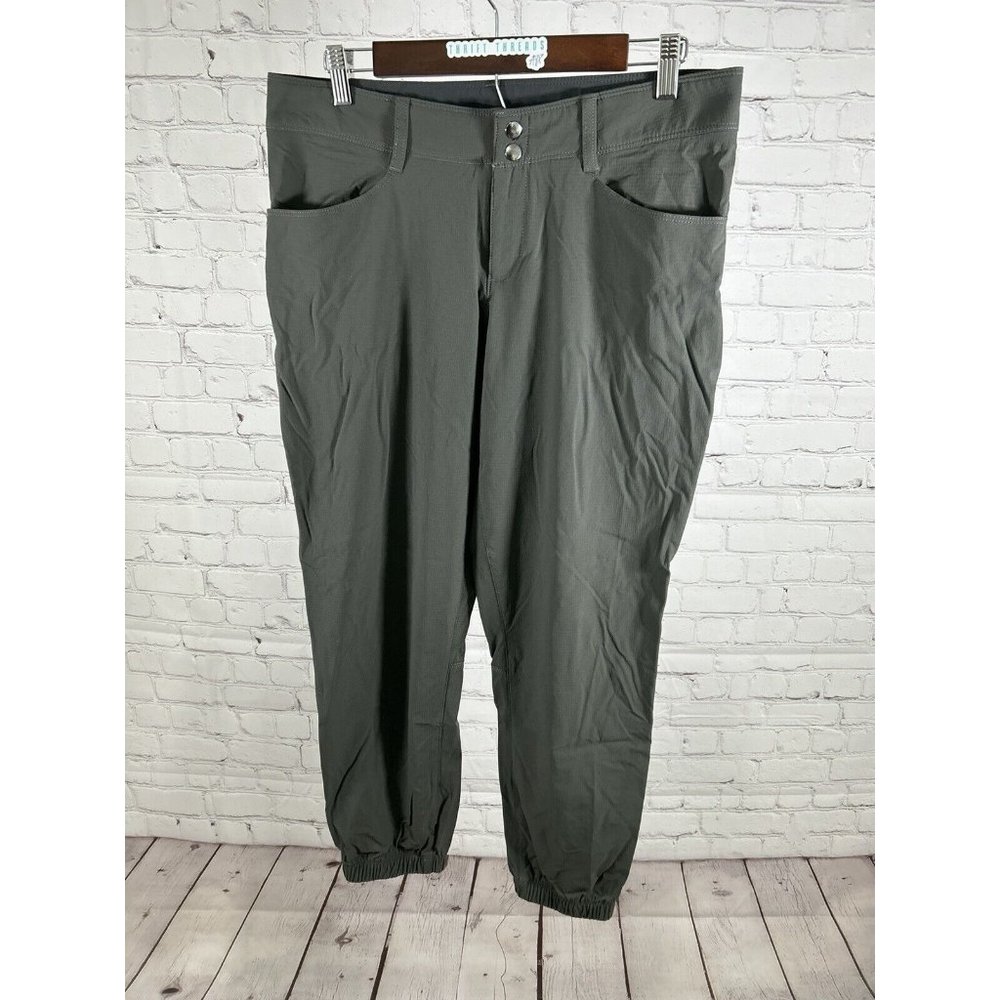 Alpine Design Gray Stretch Mid Rise Women’s Modern Joggers Pants Size 10 (33x28)